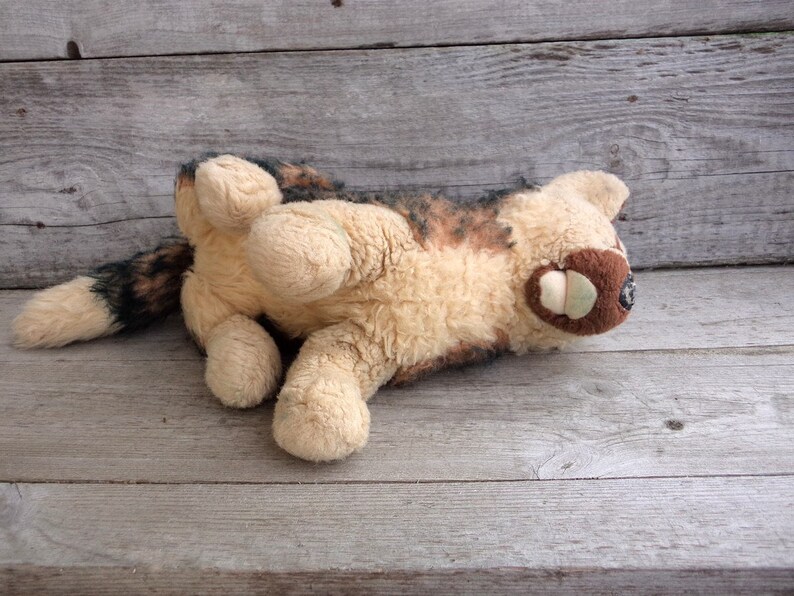 Vintage 70s Plush Stuffed Dog Old Plush Toy Collectible | Etsy