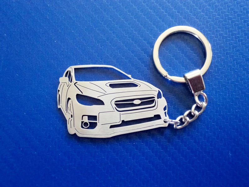 Key chain for Subaru WRX Car Keychain Personalized Keychain Etsy