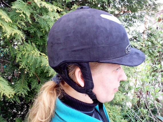Vintage Riding Helmet Horse Riding Hard 