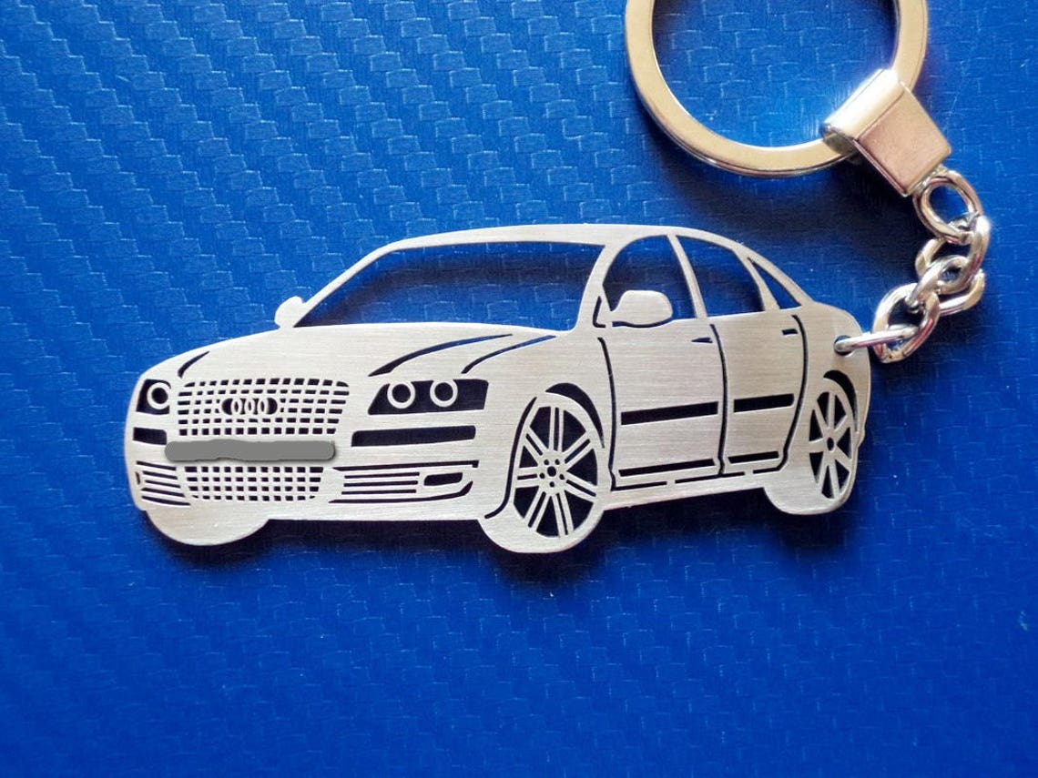 Car Shaped Keychain Personalized Keyring Car Keychain Your Etsy