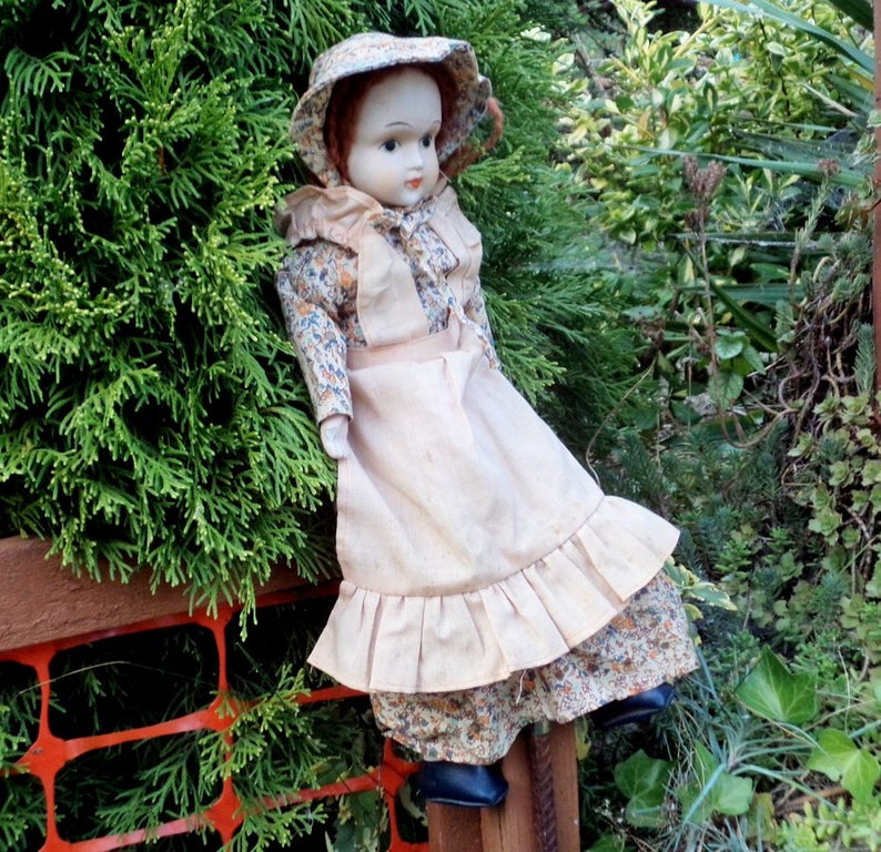 Rare Celluloid and Cloth Doll Old Doll from early of last Etsy