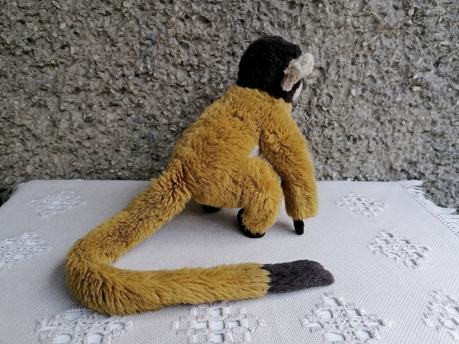 Capuchin Monkey Plush Toy Monkey With Long Tail Plush Stuffed Etsy