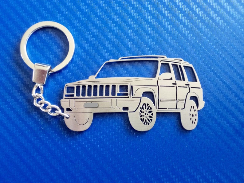 Key chain for Jeep Cherokee 1997 Personalised Keychain Etsy