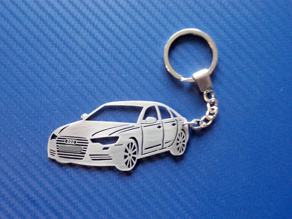 Audi A6 Personalized Key chain Car Keychain Keychain for Etsy