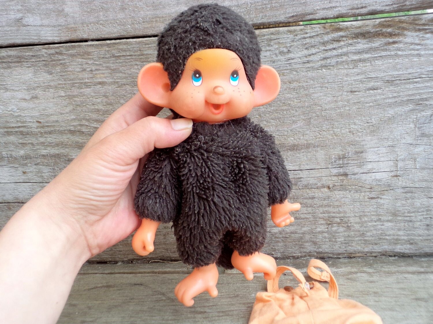 vintage monchhichi monkey