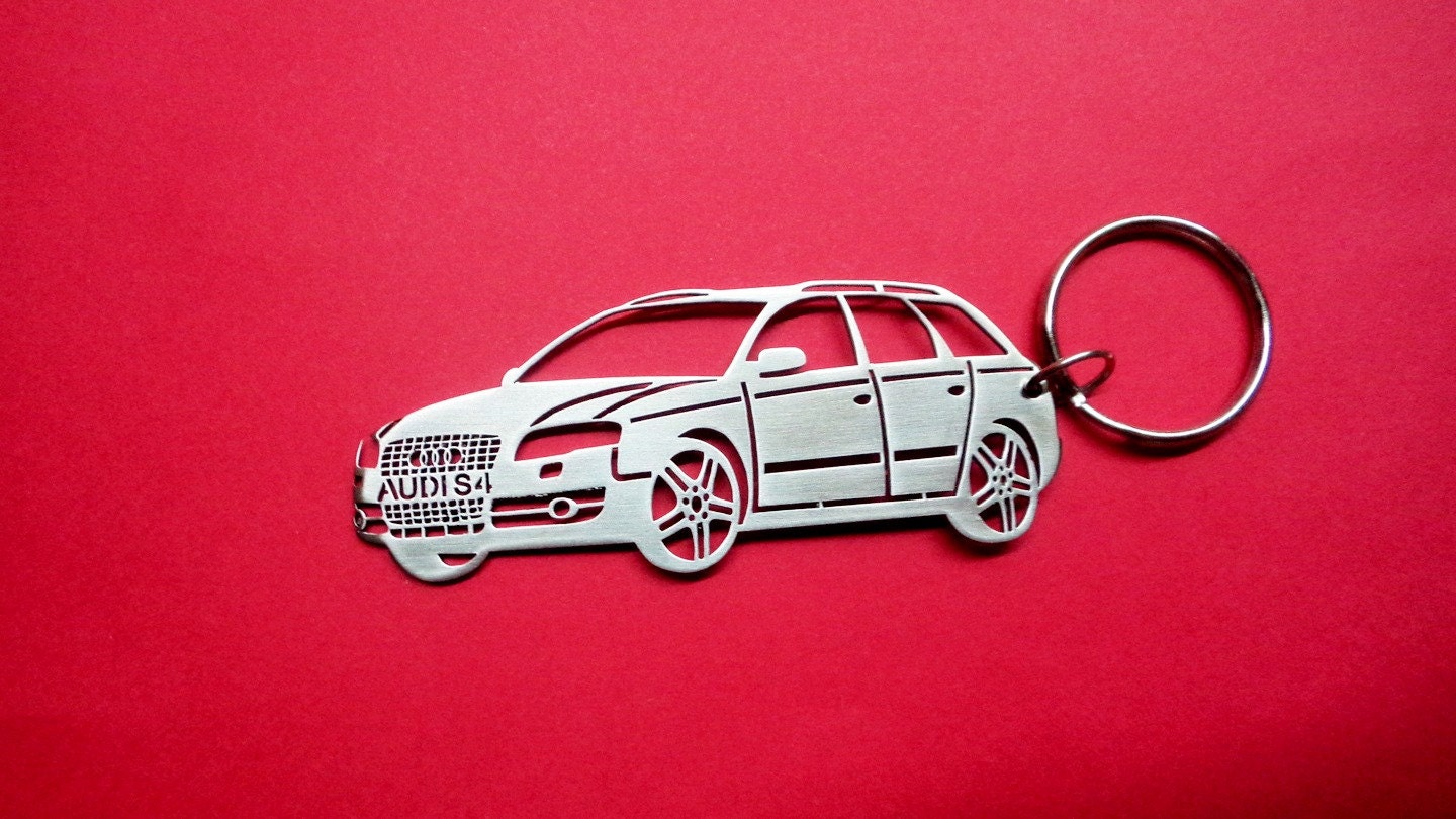 Keychain for Audi Personalized Keyring Car Keychain Your Etsy