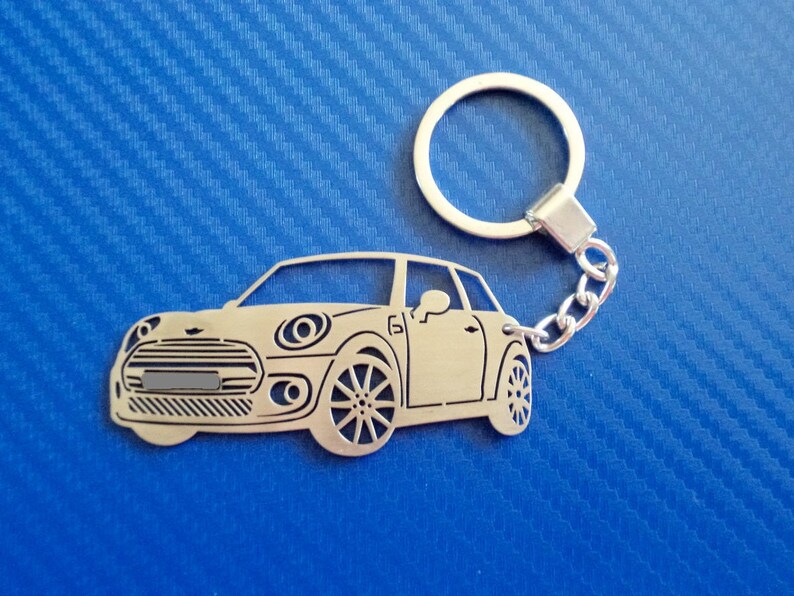 Key chain similar to Mini Cooper Car Keychain Keyring for Etsy