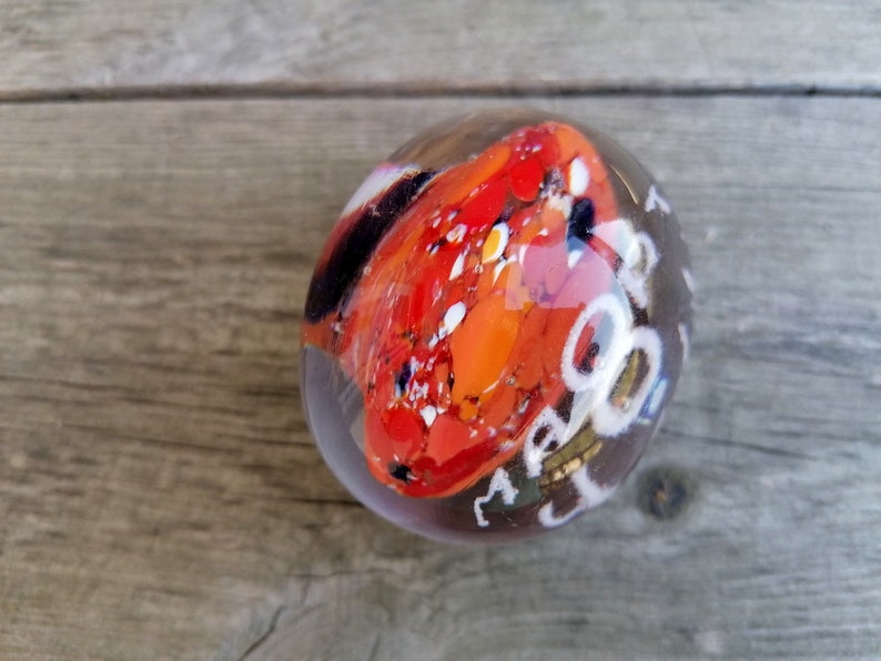 Vintage Glass Ball Paperweight International Women's Day Etsy