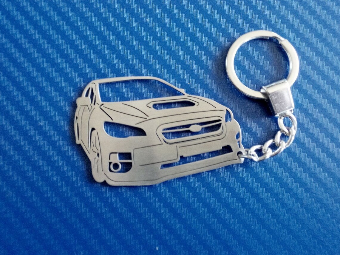 Key chain for Subaru WRX Car Keychain Personalized Keychain Etsy