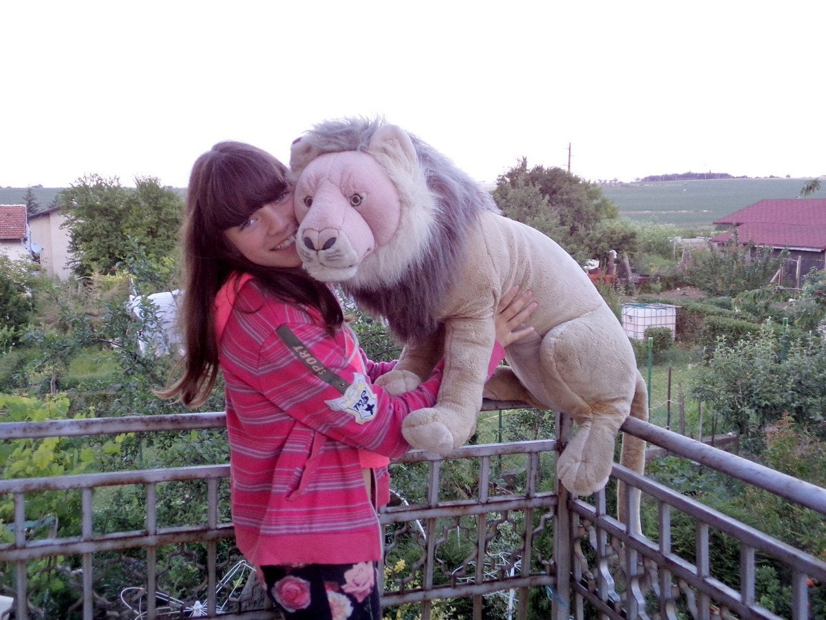 lion soft toy big
