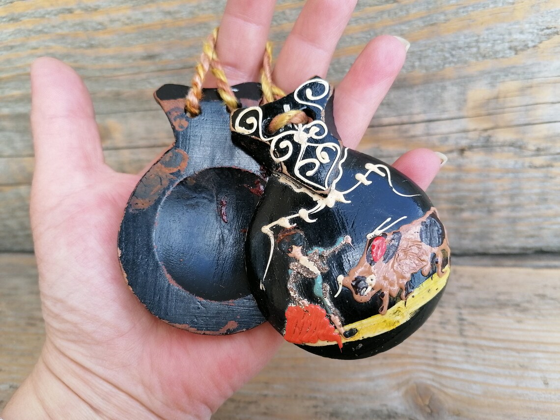 Vintage Spanish Wooden Handmade Wooden Etsy