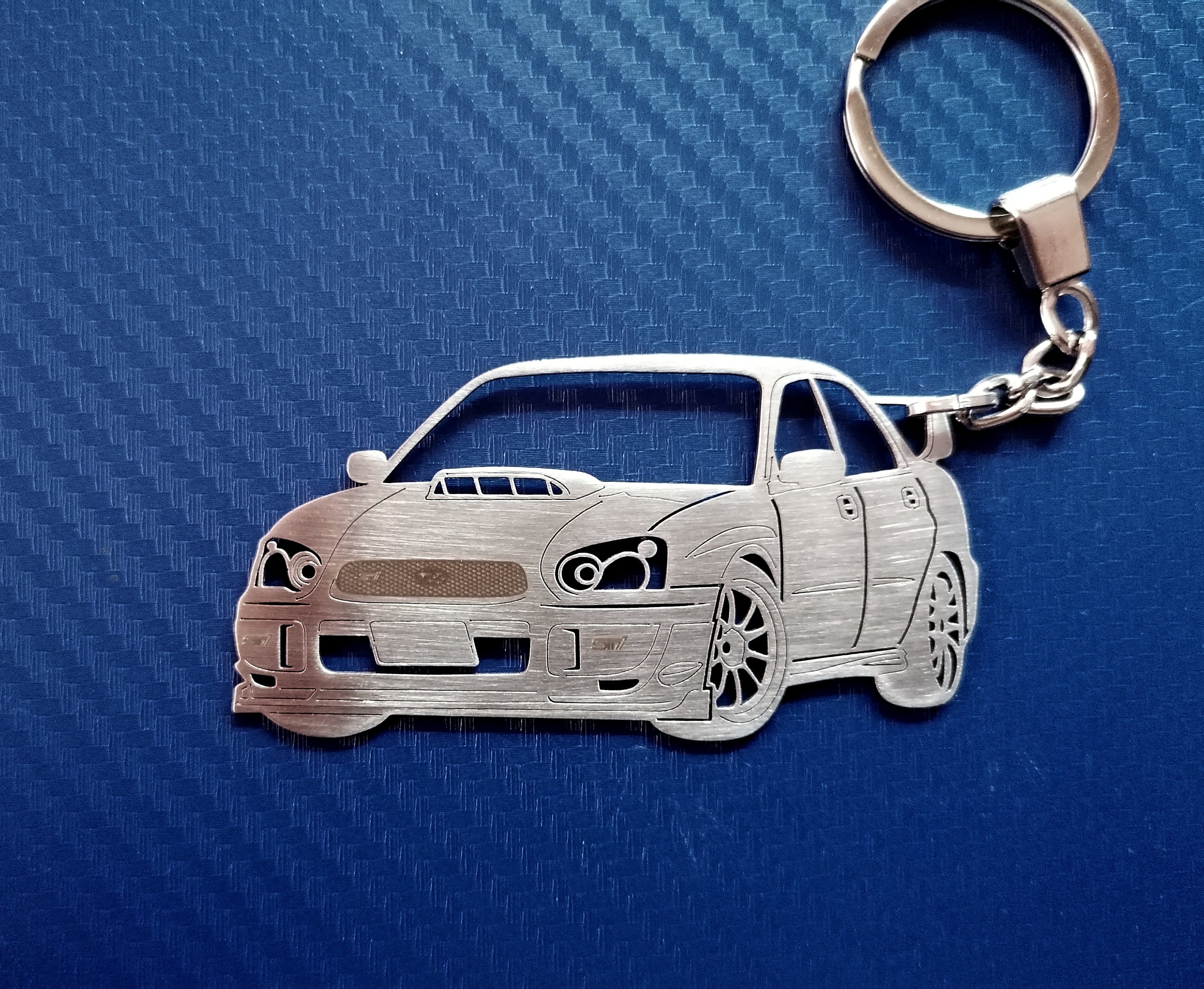 Key chain for Subaru WRX STI Car Keychain Personalized Etsy