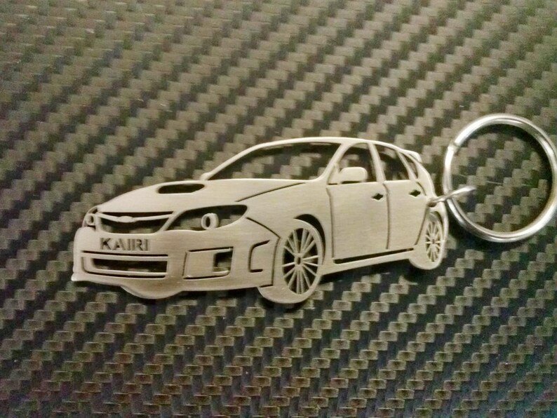 Key chain for Subaru WRX Car Keychain Personalized Keychain Etsy
