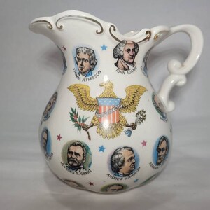 1965 Vintage Chadwick Miller Importers Presidential Pitcher - Japan - NG