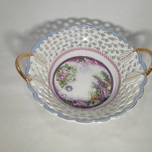 Vintage Ceramic Basket - NG
