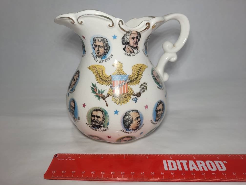 1965 Vintage Chadwick Miller Importers Presidential Pitcher