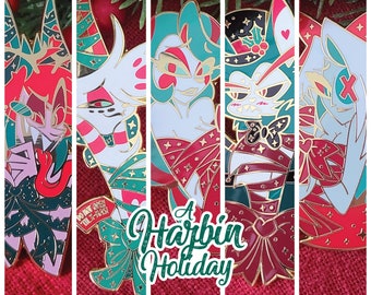 A Hazbin Holiday // Hard Enamel Pins
