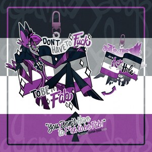 You Don't Have to F*ck to be Fab // Acrylic Charm
