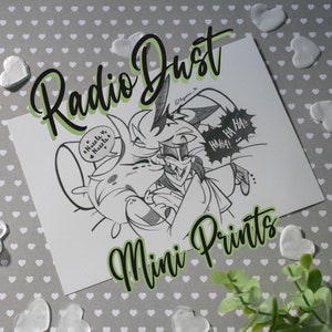 RadioDust Mini Prints // Mini Art Prints (5x7)