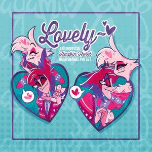Lovely ~ RadioDust // Hard Enamel Pin Set