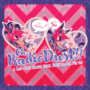 Oh, RadioDust! ~ // Valentine&#39;s Day Hard Enamel Pins