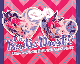 Oh, RadioDust! ~ // Valentine&#39;s Day Hard Enamel Pins
