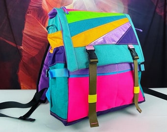 Large Custom Backpack - Choose Your Own Colors - Made to Order