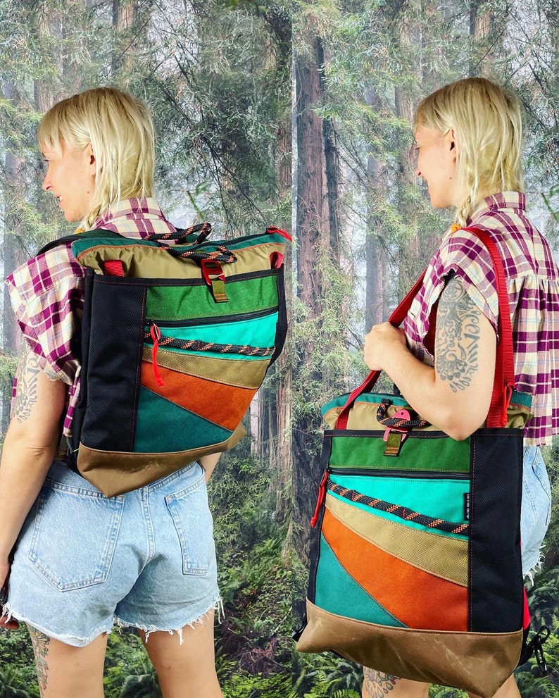 Custom Convertible Tote Backpack image 7