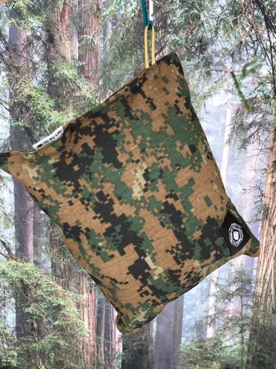 Camo Print Camping Travel Pillow Etsy
