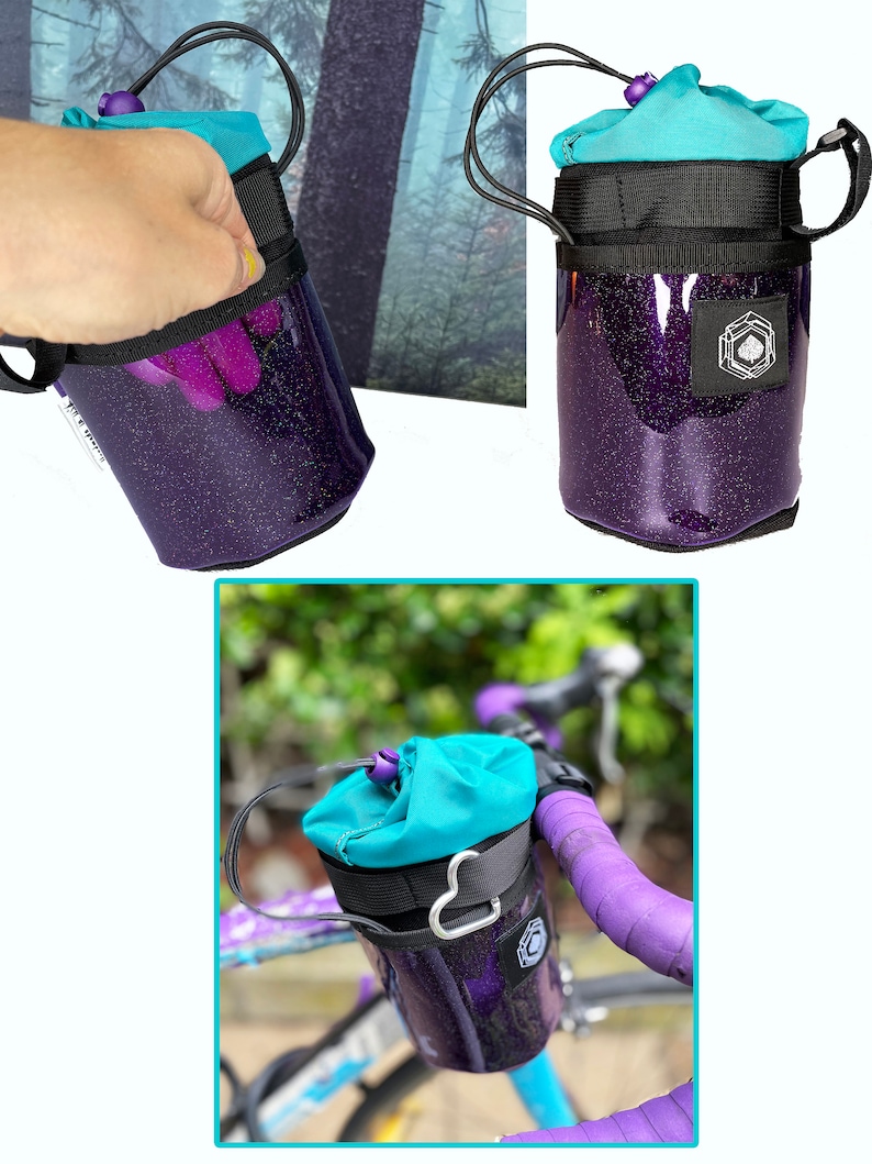 Custom Bicycle Snack Pouch / Stem Bag / Feed Bag image 5