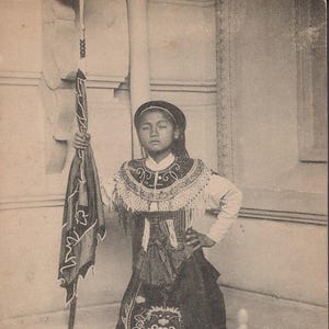 Cartão Postal Antigo - Artiste Cambodgienne