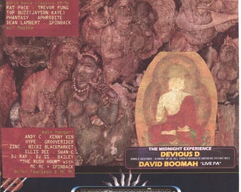 Collage Art ... Buddha Rave #8.