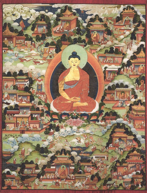 ブータン タンカ 仏教 絵画 仏画 ブッダ 仏陀 チベット オブジェ ブータン タンカ 仏教 絵画 仏画 ブッダ 仏陀 チベット オブジェ