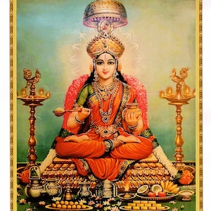 シヴァとその家族が祝福しますヴィンテージスタイルのインドの