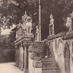 Antike Postkarte - L'Escalier.