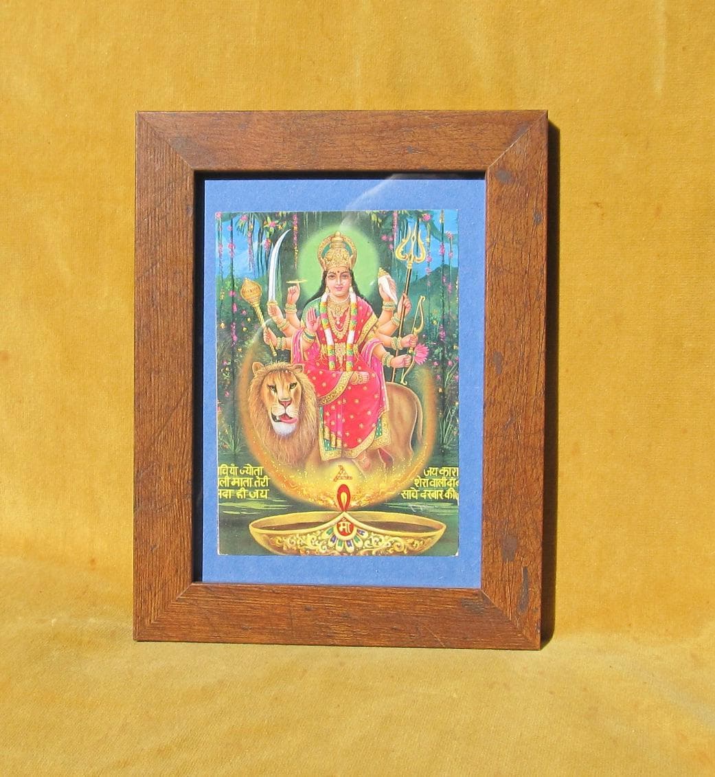 DURGA/廃盤CD音源2枚セット Framed Vintage Card of Durga - Etsy