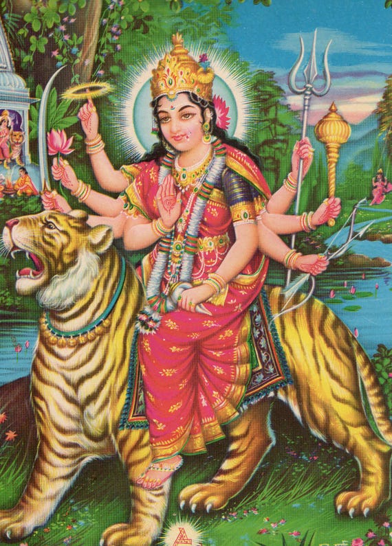 インド伝統、2点セット、ヒンドゥー教、手描き、アンティーク、ヴィンテージ、手彩色 レジン 神様 ヒンドゥー教 仏教 置物 (全2色)〔壁掛けタイプ〕手彫り