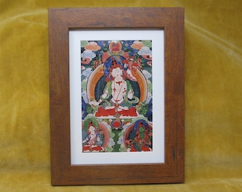Framed 1990's Card of Sitapatra.