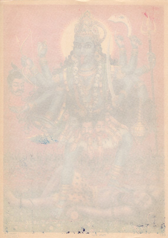 Bhadrakali - Goddess Kali Victorious Dance by incrediblepjl on DeviantArt