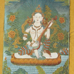 Saraswati Tapestry Etsy