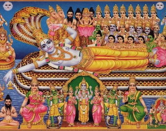 シヴァとパールヴァティ ヴィンテージスタイルのインド