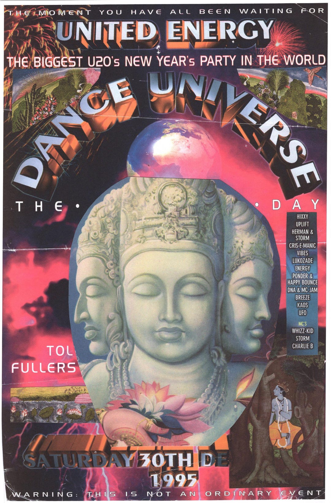 Collage Art ... Shiva Rave #4. - Etsy
