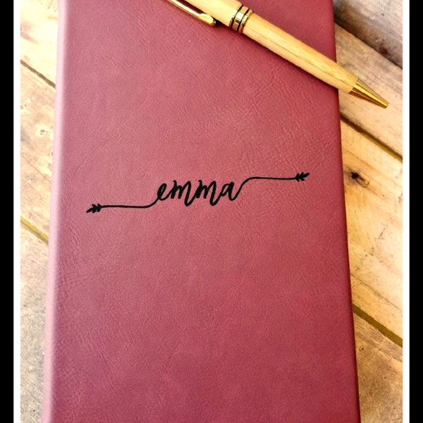 JOURNAL, Diary, Personalized Leather Journal, Writing Journal, Engraved Journal, Lined Journal, Notebook, Customized Gift, Gift, Travel book