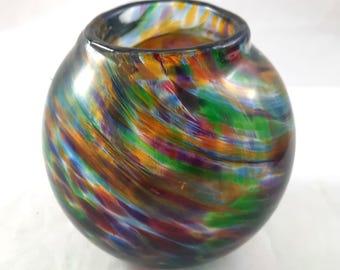 Handmade Candle Holder / Vase, Multi Color, Mother's Day Gift