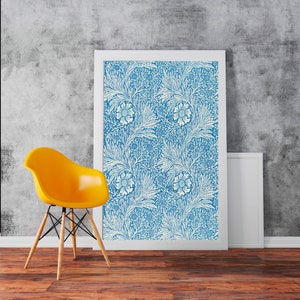 William Morris&#39;s Marigold - Classic Art Wall Art Print Poster Rolled Cotton Matt Canvas Photo