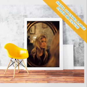 Brigitte Bardot - Classic Print Poster Rolled Wall Art Print POster Rolled - French former actress, singer and fashion model Photo