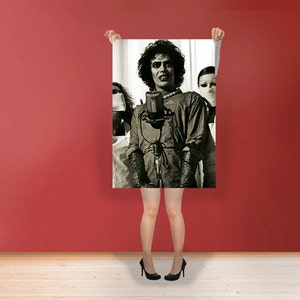 Rocky Horror Picture Show Tim Curry frank n verder - Wall Art Print POster gerold Hollywood's Golden Age beroemde filmsterren foto