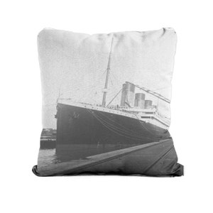RMS Titanic - Cushion Case Covers, New Velvet Textile