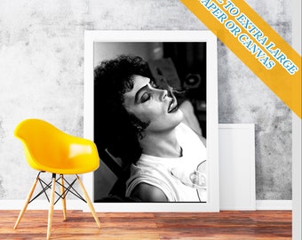Rocky Horror Picture Show Tim Curry  frank n furter - Wall Art Print POster Rolled  Hollywood's Golden Age Famous Film Stars Photo
