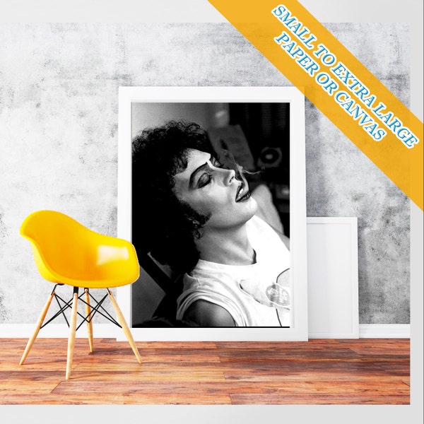 Rocky Horror Picture Show Tim Curry  frank n furter - Wall Art Print POster Rolled  Hollywood's Golden Age Famous Film Stars Photo